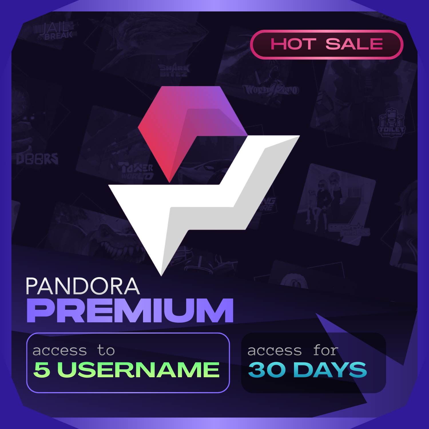 Pandora Premium Bundle 30Days